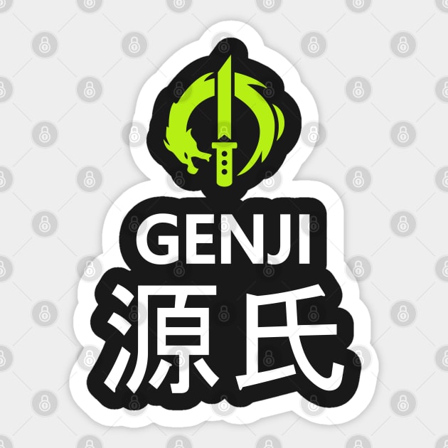 Main Genji Sticker by LabRat